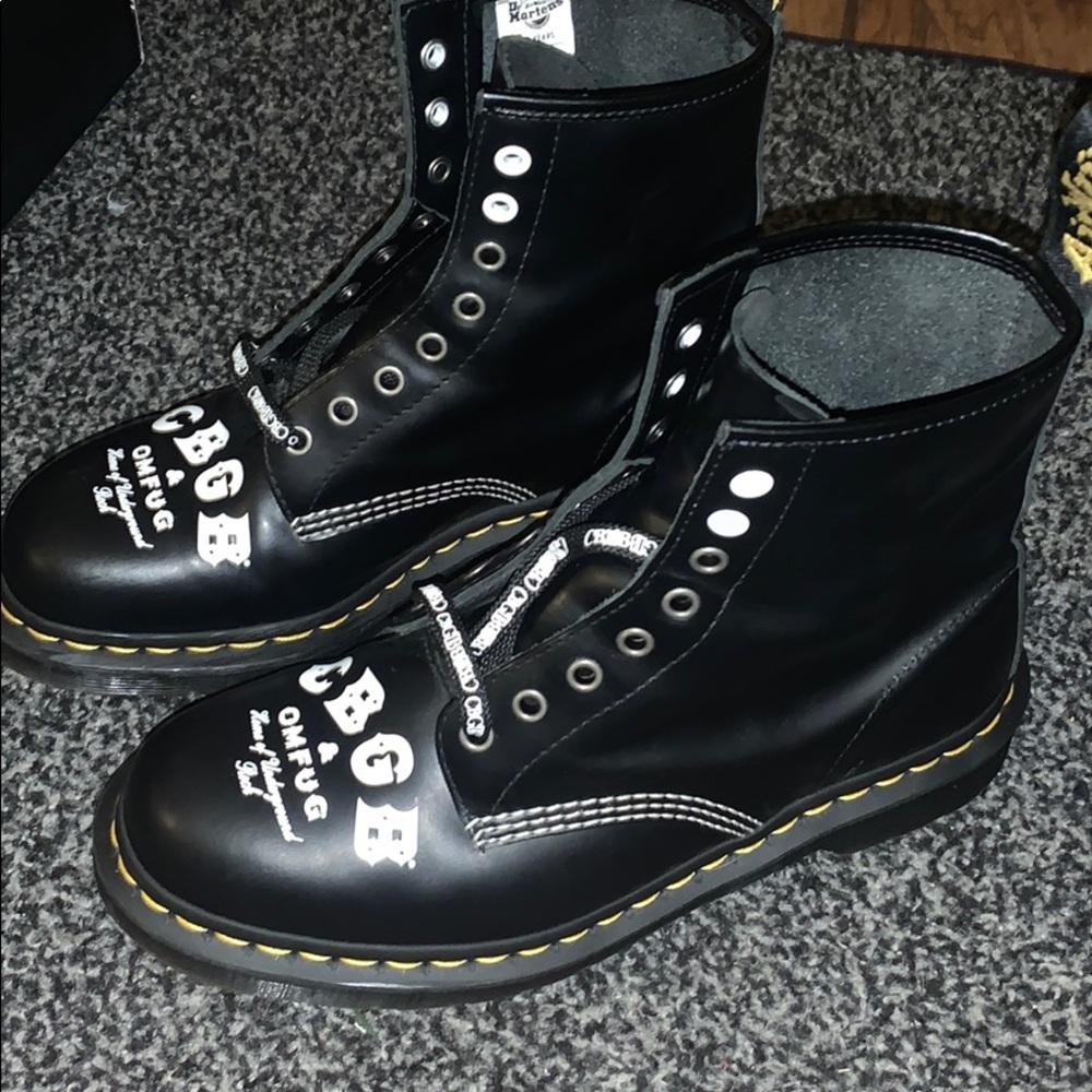 Dr Martens 1460 CBGB EB collaboration boot